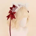thumbnail image 3 of Girl Headbands Adorkable Kitten Headwear Hairbands Fun Headwear, 3 of 21