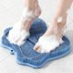 thumbnail image 1 of wonima11 Shower Foot Scrubber Mat,Shower Foot and Back Scrubber with Wall Mount Suction Cups,Foot Scrubber for Use in Shower for Improve Skin Exfoliation(Blue), 1 of 1