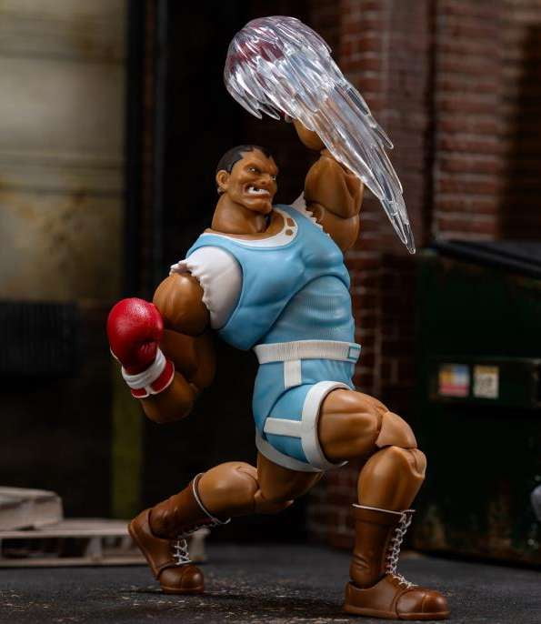 Street Fighter II Balrog Action Figure – 1:12 Deluxe Scale by Jada Toys – 6" Tall, Fully Articulated, Collector Packaging