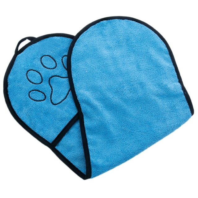 Dog Towel Water Absorbent: Large Quick Drying Puppy Bath Towel Pet Shower Towel
