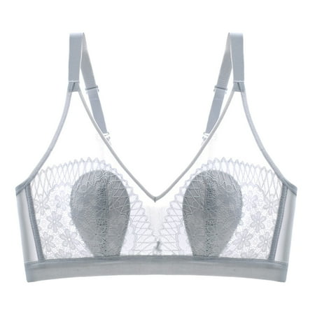 

Women s French Lace Cup Thin Summer Ultra Thin Strapless Bra
