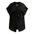 thumbnail image 6 of Jessica Simpson Women's Lurex Kimono Robe Swim Coverup, Sizes XS-XXL, 6 of 6