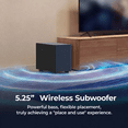 thumbnail image 5 of ULTIMEA  Sound Bar With Wireless Subwoofer, 240W, App Control, BassMX & VoiceMX, Soundbar for Smart TV, Bluetooth 6.0, HDMI, Optical, Poseidon R3T, 5 of 19