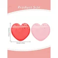 thumbnail image 2 of 40pcs Heart Shaped Packaging Bags Valentine s Day Small Jewelry Bags Tran for Easter Treats and Gift Packaging, 2 of 4