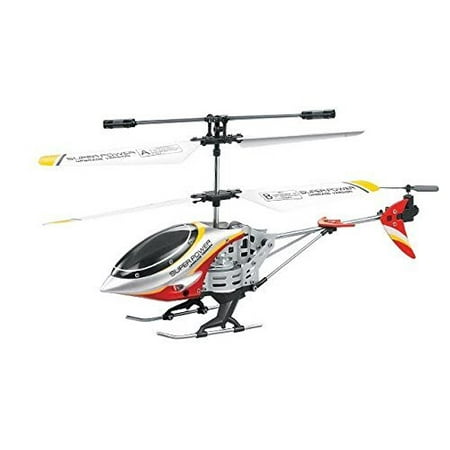 dazzling toys remote controlled helicopter  for indoor or outdoor - 3.5 channels for accurate flying - alloy design great gift for kids color
