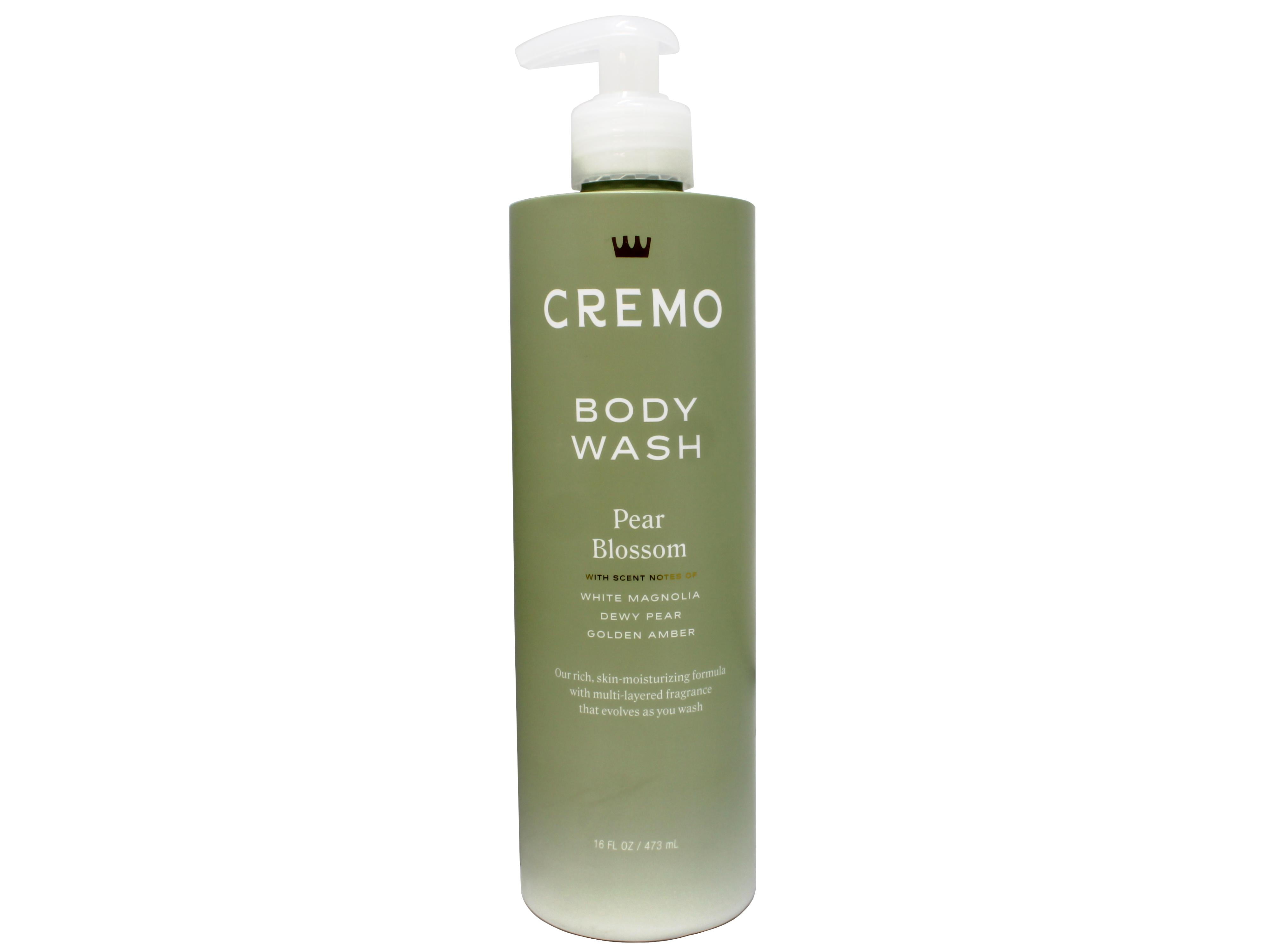 Cremo Moisturizing Body Wash Pear Blossom Multi Layered Fragrance Pump Bottle 16 fl oz (Pack of 2)