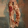 thumbnail image 1 of WILLBEST Pantalones Casuales elegantes para Mujer, con Diseño de Cordones, para Halloween y Uso Diario: Pantalones Largos Versátiles, Cómodos y con Temática Única. Extra Grande, 1 of 4