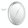 thumbnail image 2 of Impressions Vanity Diamond Collection Premium Illuminated Wall Mounted Makeup Mirror with Lights, 2 of 6
