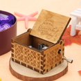 thumbnail image 1 of Wooden Desktop Decorations Fashion Retro Musical Box for Birthday Christmas Gift, 1 of 5
