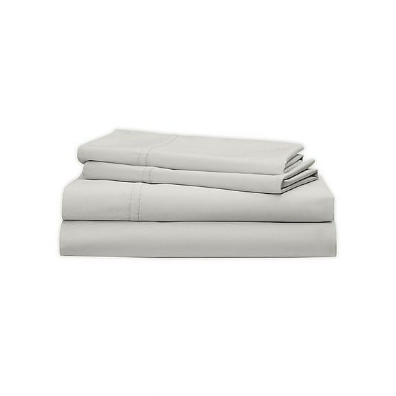 Ralph Lauren STONE GREY Spencer 475 Thread Count Sateen 4-Pc. Sheet Set, Queen