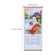thumbnail image 4 of Calendario colgante de pergamino de ratán sintético para el año 2026, calendario de pared tradicional chino para decorar la sala de estar., 4 of 7
