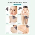 thumbnail image 3 of Gua Sha Facial Tool Crystal Heart Shape Gua Sha Massager Scraping Massage Tool, 3 of 10