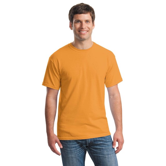 Gildan T-Shirt Jersey Confort Col Renforcé pour Hommes