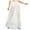 White, variant on MIXUE Skirts For Women Summer Solid Color Sheer Sequins Pleated Elastic High Waist Nightclub Maxi Skirt Outwear,Black,S