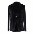 thumbnail image 5 of Elegant Long Sleeve Notch Lapel Solid Color For Wear And Formal Business Attire With A Modern Tailored Fit, 5 of 5