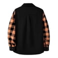 thumbnail image 2 of SPEEDRUN Mens Flannel Shirts Casual Long Sleeve Shirt Jacket for Men Button Down Flannel Plaid Shackets, 2 of 5