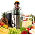 thumbnail image 2 of Wide Mouth Extractor Juice Machine with Dual Speed Centrifugal Stainless Steel Juicer, 3.5 Cup, Chrome Silver, 2 of 9