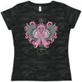 thumbnail image 3 of Inktastic Breast Cancer Cool Wings Women's T-Shirt, 3 of 5