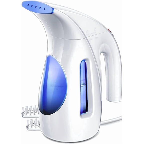 Handheld Garment Steamer, 700W Clothes Steamer with 240ml Water Tank, Portable Design, Up to 15 Minutes Continuous Steam, 120V Only, Ocean Blue