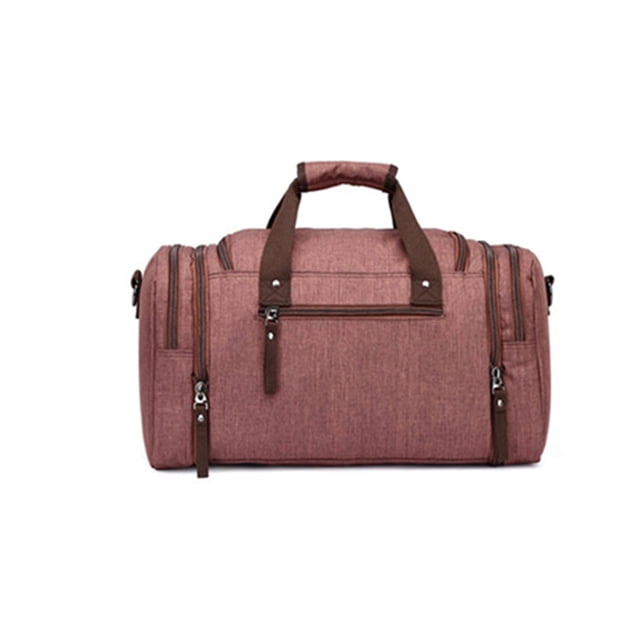 Bolsa de viaje impermeable Minnieouse de gran capacidad portátil para vacaciones al aire libre teléfono móvil tableta ropa equipaje bolso de mano Marrón