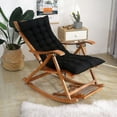 thumbnail image 4 of Lounger Cushion Soft Replacement High Seat Pad With Fixation Strap Large Rocking Chair Bench Pad Forfanceye, 4 of 4