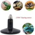 thumbnail image 4 of czcpp-250 Watt Pet Ceramic Heat Lamp, Pet Infrared Bulb Emitter Lamp No Harm No Light Heat Bulb for Brooder Coop Chicken Lizard Turtle Snake Aquarium, Black, 4 of 4