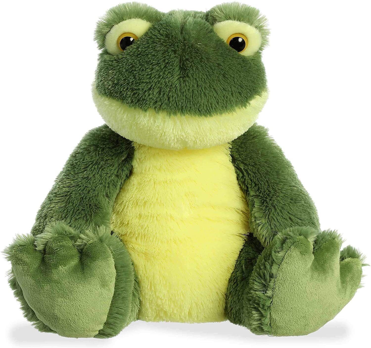 Green FROG Stuffed Animal Plush, 14" Tall, by Aurora - Walmart.com