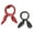Red Dots&Black Dots, variant on 2Pcs 50cm Women Satin Printed Square Kerchief Hair Wrap Neck Scarf 19.69*19.69"(L*W) Red Dots&Dark Blue