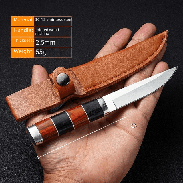 Cuchillo mongol de acero inoxidable con mango, cuchillo para carne, cuchillo de mano especial, cuchillo para cordero, cuchillo para exteriores, cuchillo para fruta