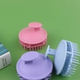 thumbnail image 5 of 2-In-1 Scálp Massage Shampoo Brush - Blue - Rubber Massager Shampoo Brush Scálp Brush for Hair Grōwth & Remōval Hair Scrubber Scálp Stimulator Exfoliator Brush with Soft for Wet Dr Makeup Organizers, 5 of 6