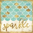 thumbnail image 2 of Gango Home Decor Coastal Sparkle & Shine by Mollie B. (Ready to Hang); Two 12x12in White Framed Prints, 2 of 5