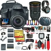 Canon EOS 7D DSLR Camera with 18-135mm Kit (3814B016) + 4K Monitor