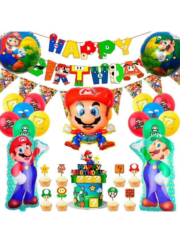 Super Mario Bros Party Supplies in Party & Occasions — free download
