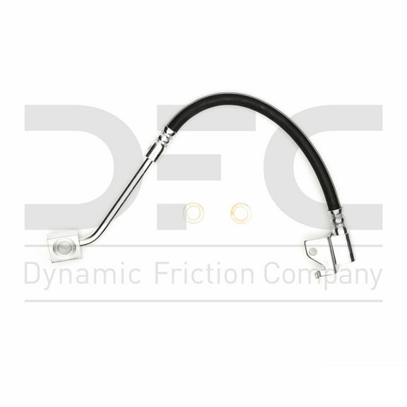 Front Right Dynamic Friction Company Brake Line Hose 350-39019 For 2001-2006 Chrysler Sebring, 2001-2006 Dodge Stratus