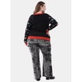 thumbnail image 3 of No Boundaries Christmas Sweater, Midweight, Women's and Women’s Plus, 3 of 5