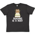 thumbnail image 3 of Inktastic Reading Is A Hoot Librarian Gift Youth T-Shirt, 3 of 5