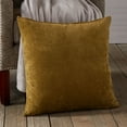 thumbnail image 2 of Greendale Home Fashions 24-in Juniper Velvet Throw Pillow Cover, 2 of 6