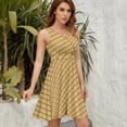 thumbnail image 5 of Ice Cream Cone Sleeveless Dress Women Summer Evening Dresses Ladies Sundress, 5 of 7
