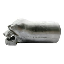 geerera Skull Exhaust Tip, for Motorcycle, Metal Muffler Silencer Cover, 2-Inch Inlet Diameter