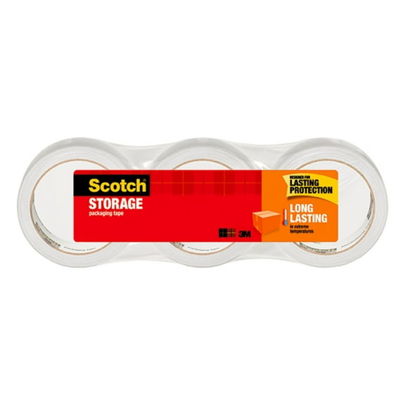 3M COMPANY 3650-3 3PK 1.88x54.6 Clear Tape