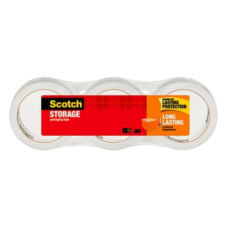 3M COMPANY 3650-3 3PK 1.88x54.6 Clear Tape