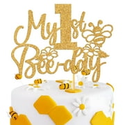 Bee First Birthday Cake