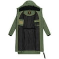 thumbnail image 5 of Marikoo Women's Knee-Length Quilted Winter Jacket with Hood - Benikoo, 5 of 9