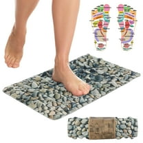 Foot Massager Mat | Relieve Foot Pain Plantar Fasciitis Heel Arch Pain & Stress - Travel Reflexology Mat