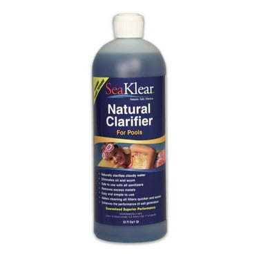 SeaKlear SKP-C-Q WQA Certified Natural Clarifier Treatment for Pools, 1 Qt