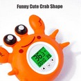 thumbnail image 5 of Kids Bath Thermometer with Room Temperature Tri-Color Backlit Display, 5 of 6