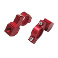 thumbnail image 1 of 1Par Soporte Pinza Montaje En Espejo Manilr de Moto Motocicleta Roja 10 Mm Sunnimix soporte de espejo de motocicleta, 1 of 4