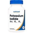 thumbnail image 1 of Suplemento Nutricost de yoduro de potasio (KI) 65 mg 90 cápsulas, 1 of 5