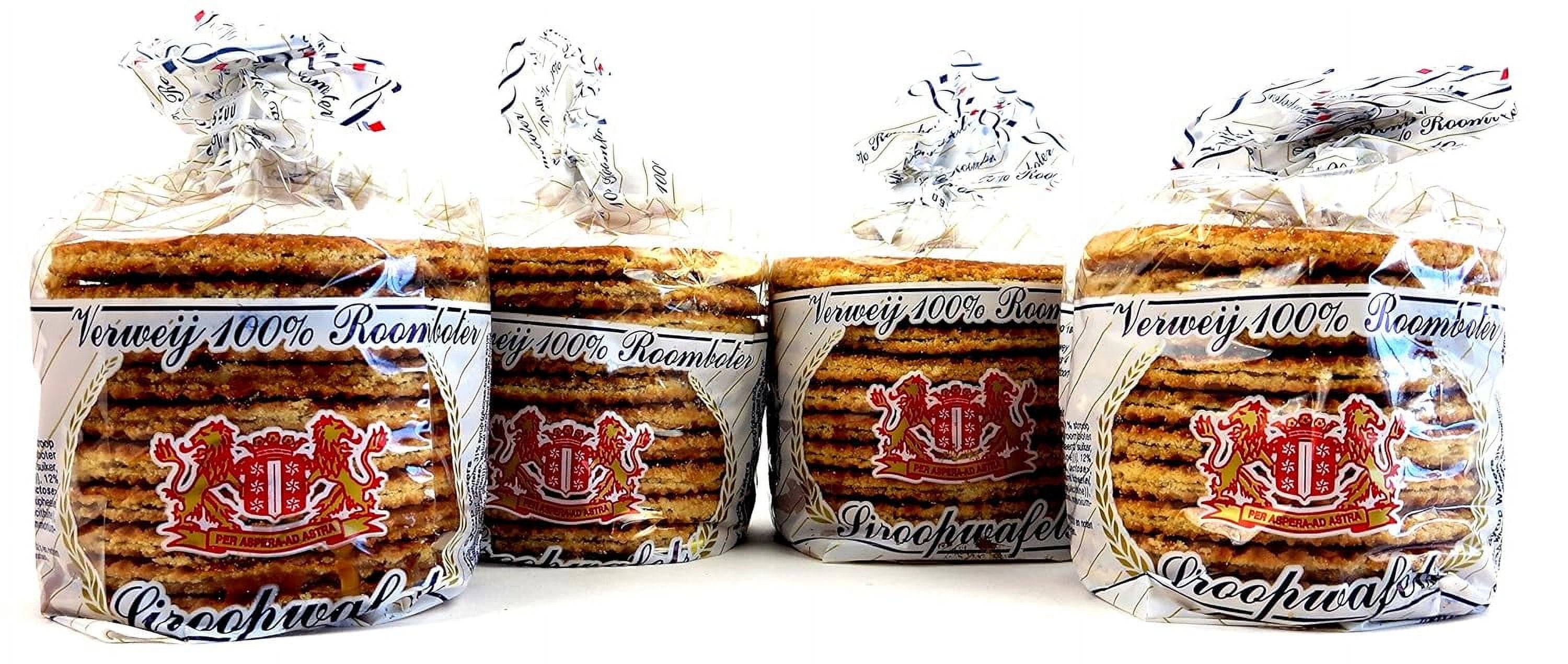 40 Count 100% Butter Syrupwafers (Stroopwafels 100% Butter) In Frustration Free Packaging
