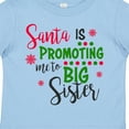 thumbnail image 4 of Inktastic Santa is Promoting Me to Big Sister Girls Toddler T-Shirt, 4 of 5